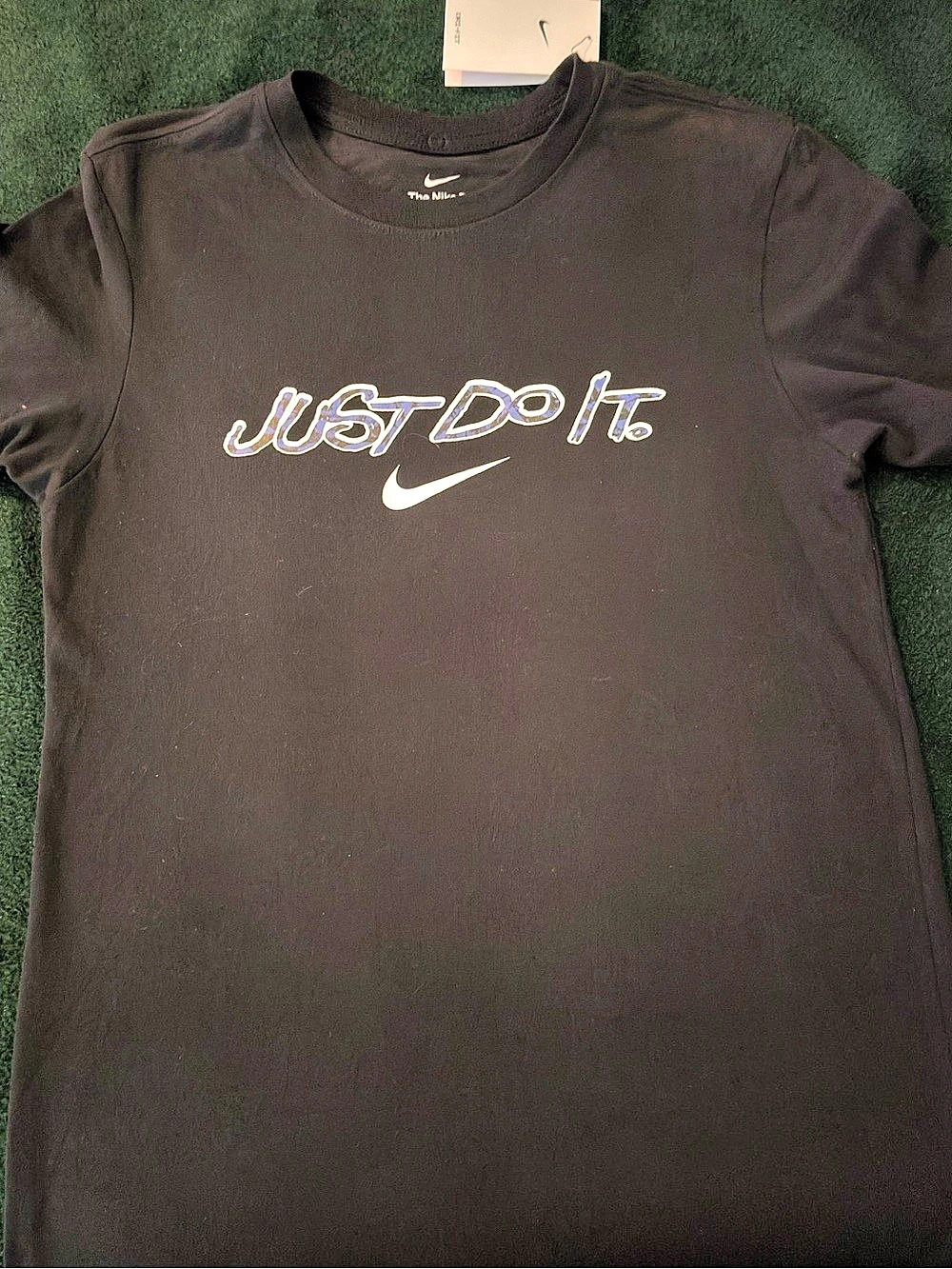 Nike The Nike Tee Dri-FIT Just Do It Graphic T-Shirt Black Small